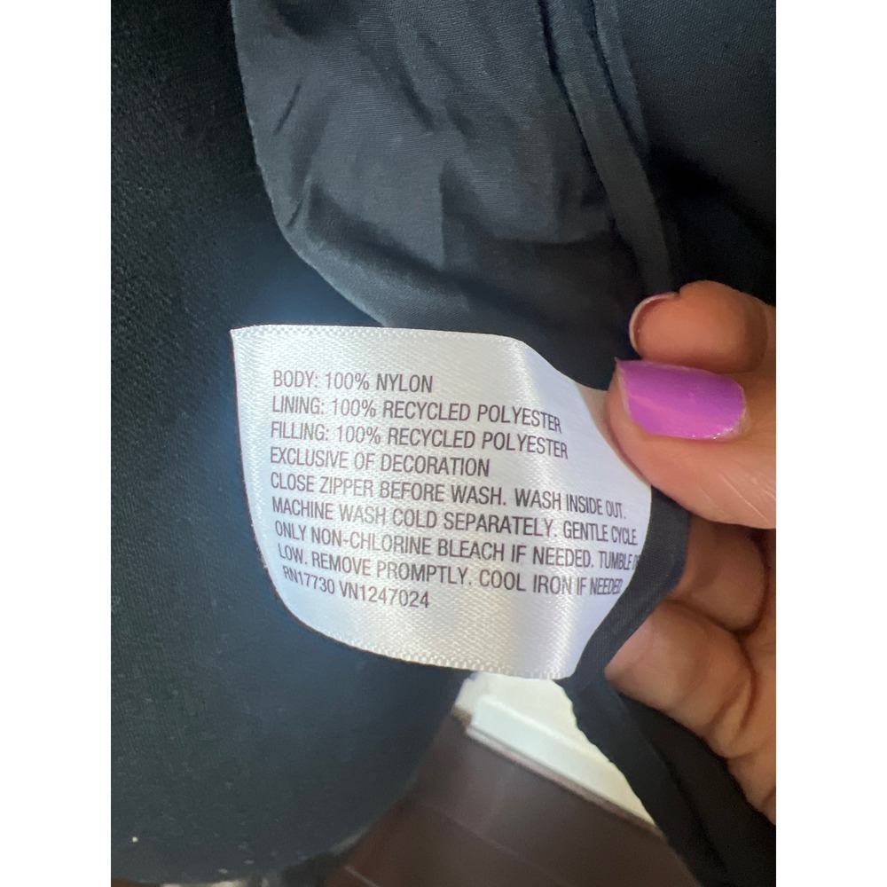 JoyLab Black Boxy Padded Jacket - Picture 6 of 7